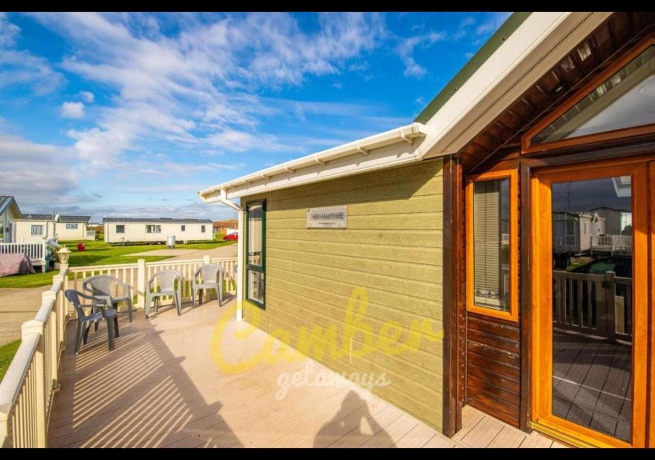 Mp768 - Camber Sands Holiday Park - Huge Lodge - Small Dog Friendly - Sleeps 8 Esterno foto