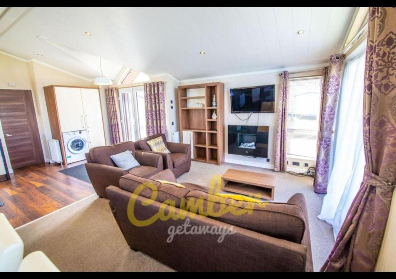 Mp768 - Camber Sands Holiday Park - Huge Lodge - Small Dog Friendly - Sleeps 8 Esterno foto