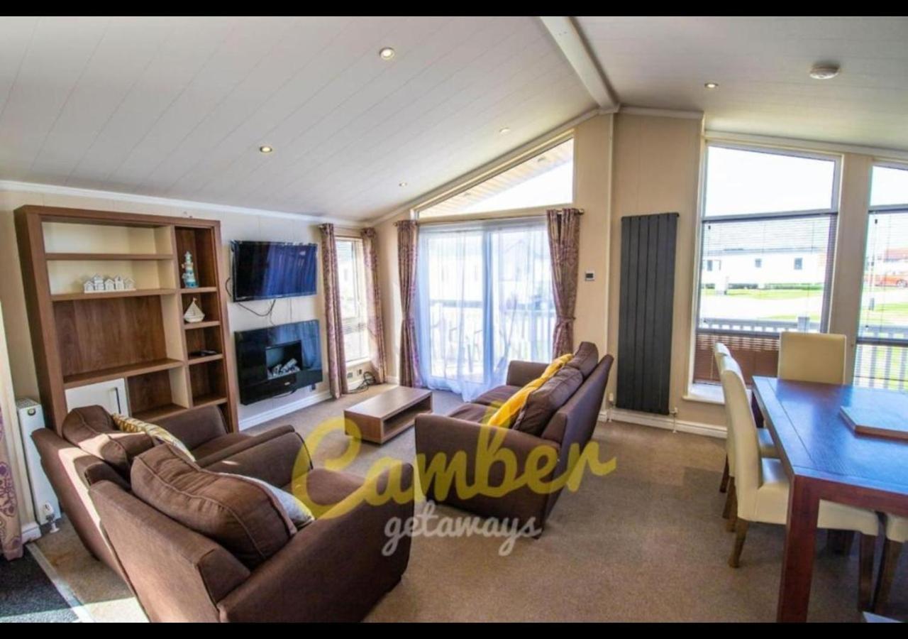 Mp768 - Camber Sands Holiday Park - Huge Lodge - Small Dog Friendly - Sleeps 8 Esterno foto